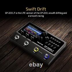 Pédale d'effets multi-effets Valeton GP200LT pour guitare basse Modélisation d'ampli FX Loop MIDI USB