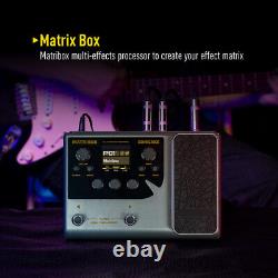 SONICAKE Matribox Modélisation d'ampli pour guitare basse avec pédales d'expression et cabinets IR Stéréo US