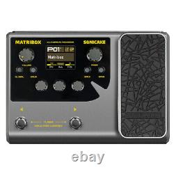 SONICAKE Matribox Modélisation d'ampli pour guitare basse, enceintes IR, pédale d'expression stéréo US