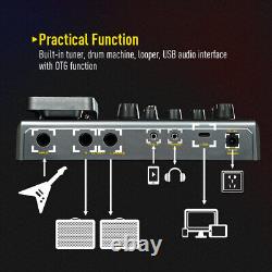 SONICAKE Matribox Modélisation d'ampli pour guitare basse, enceintes IR, pédale d'expression stéréo US