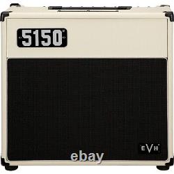 Série emblématique EVH 5150 15W 1X10 Combo Ampli à lampes pour guitare ivoire remis à neuf