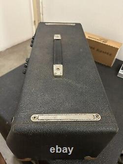 Tête d'ampli Fender Bassman de 1968 avec circuit d'origine - FONCTIONNE ! Vintage Rare