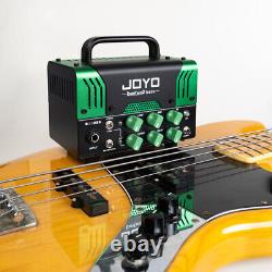 Tête d'ampli basse JOYO Mini Amp 50W avec amplificateur à tube hybride, compresseur intégré et égaliseur 3 bandes.