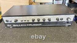 Tête d'amplificateur de basse Gallien-Krueger 400RB 200W avec cabinet Black Widow 1/15