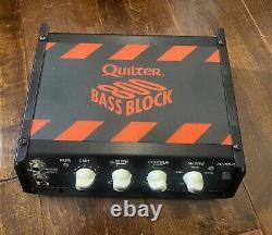 Tête d'amplificateur de basse Quilter Labs Bass Block 800 Watt BB800 fabriquée aux États-Unis