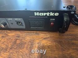 Tête d'amplificateur de guitare basse Hartke LH500 de 500 watts avec circuit de préampli à tubes de classe A