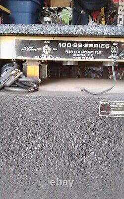Vintage Peavey TNT 100 100-SS-Series 3 Ampli 150 Watts Fabriqué aux USA FONCTIONNE